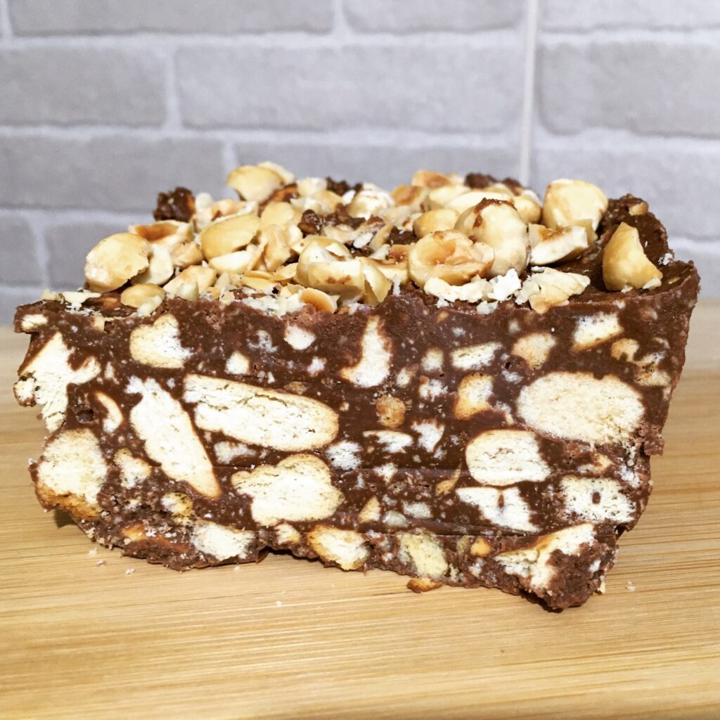 Salam de biscuiti cu Nutella