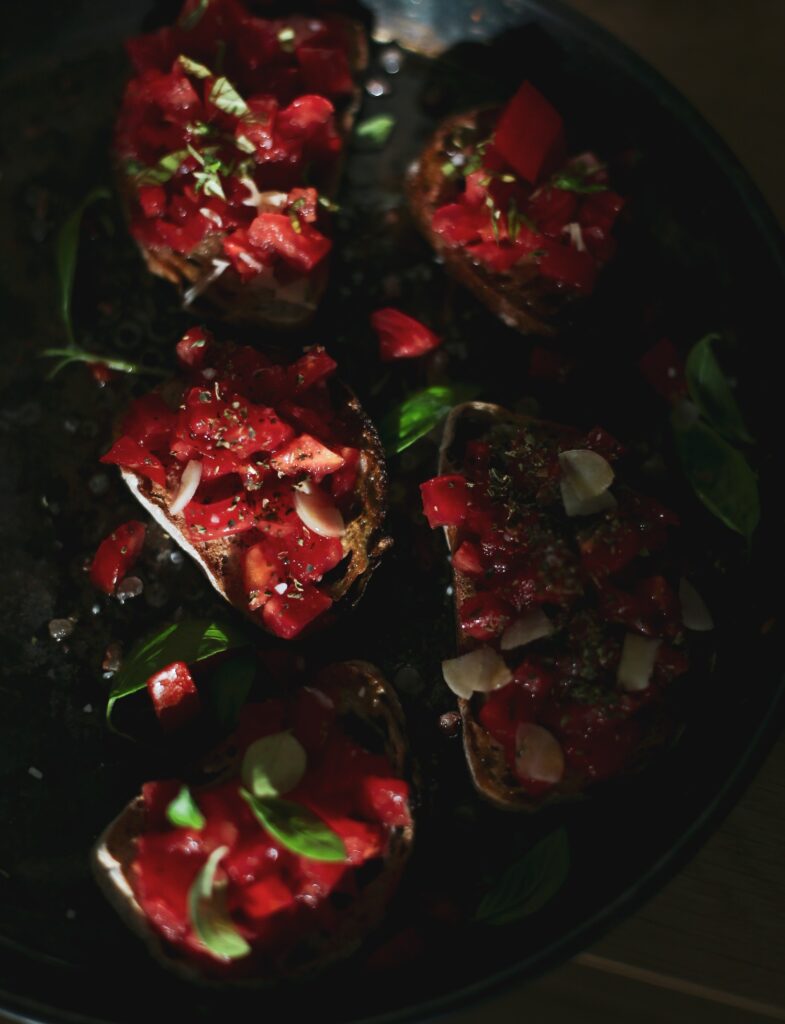 Bruschete cu roșii by Kutt