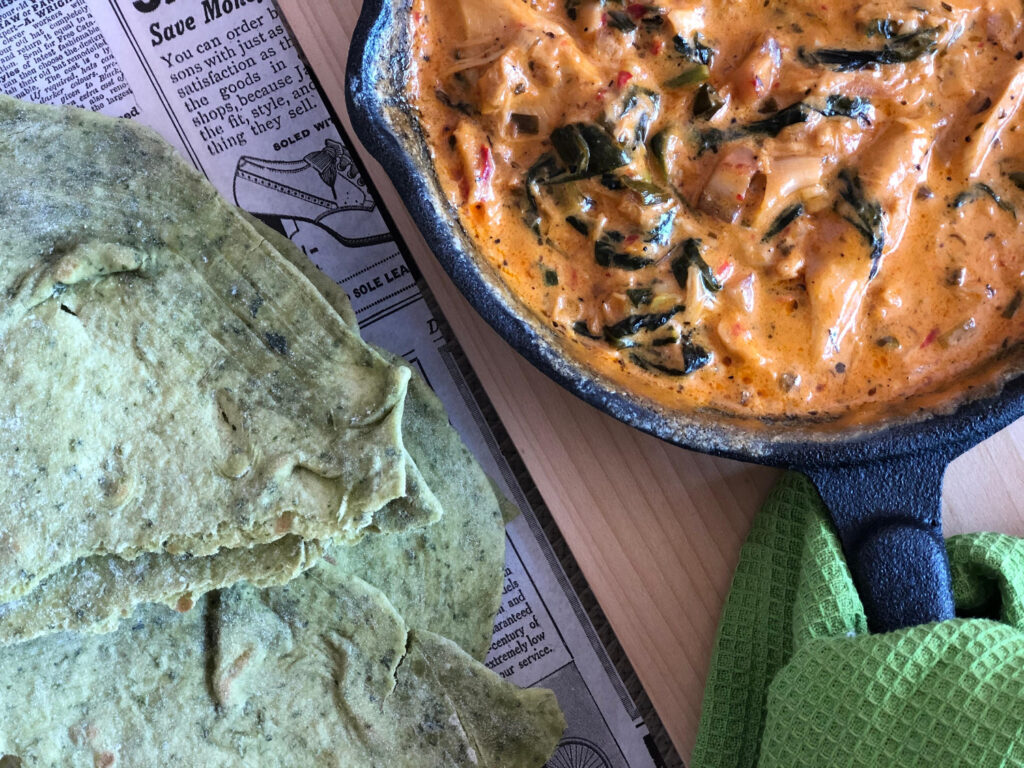 Lipii pufoase cu rucola