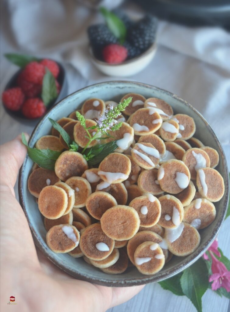 Mini pancakes vegane