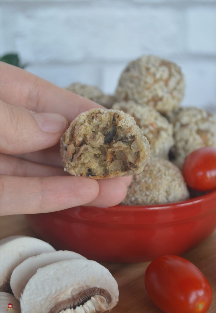 Chiftele vegetale cu ciuperci