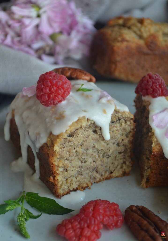 Banana bread vegană