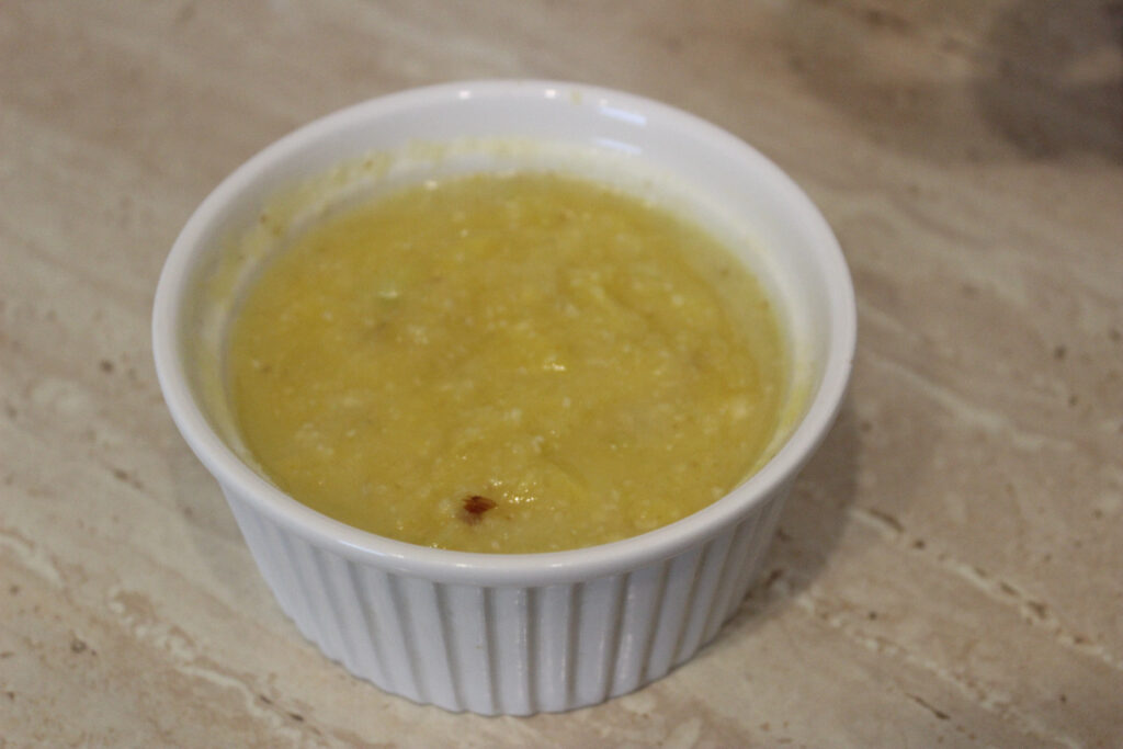 Piure din para, mango si caju