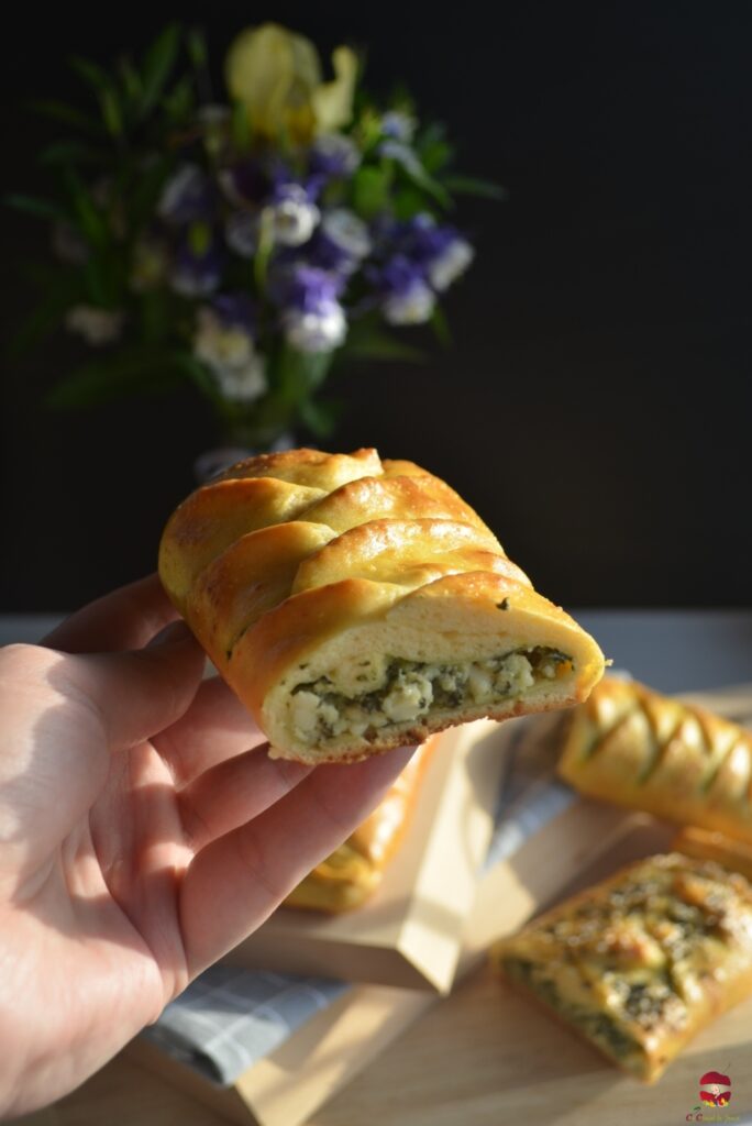 Plăcintă aperitiv cu aluat fără drojdie