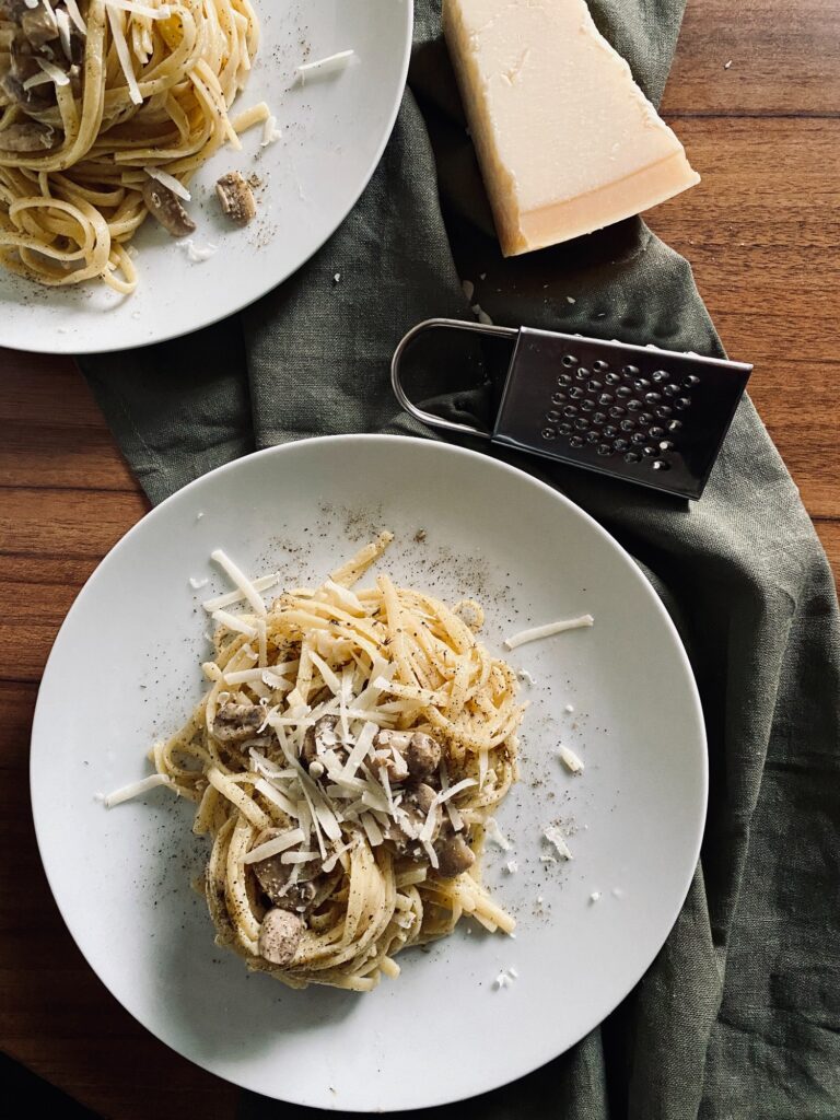 Paste Cremoase Cu Ciuperci