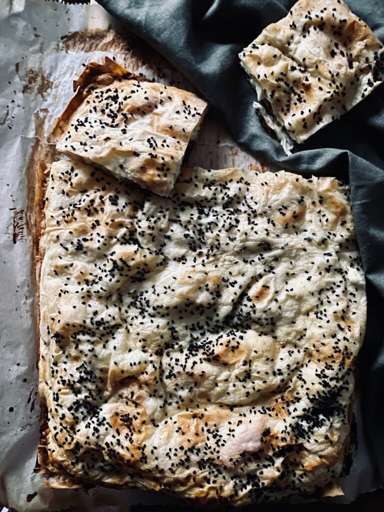 Placinta Turceasca Cu Branza Sarata