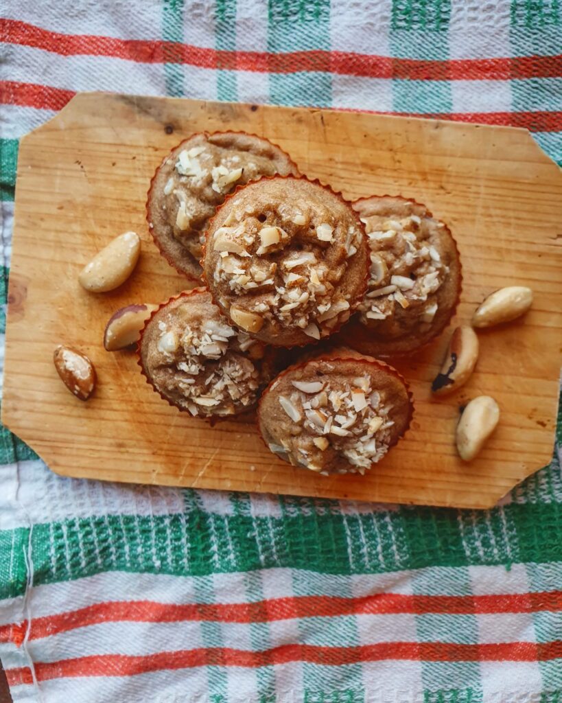 Brioșe cu banane (fără zahăr)