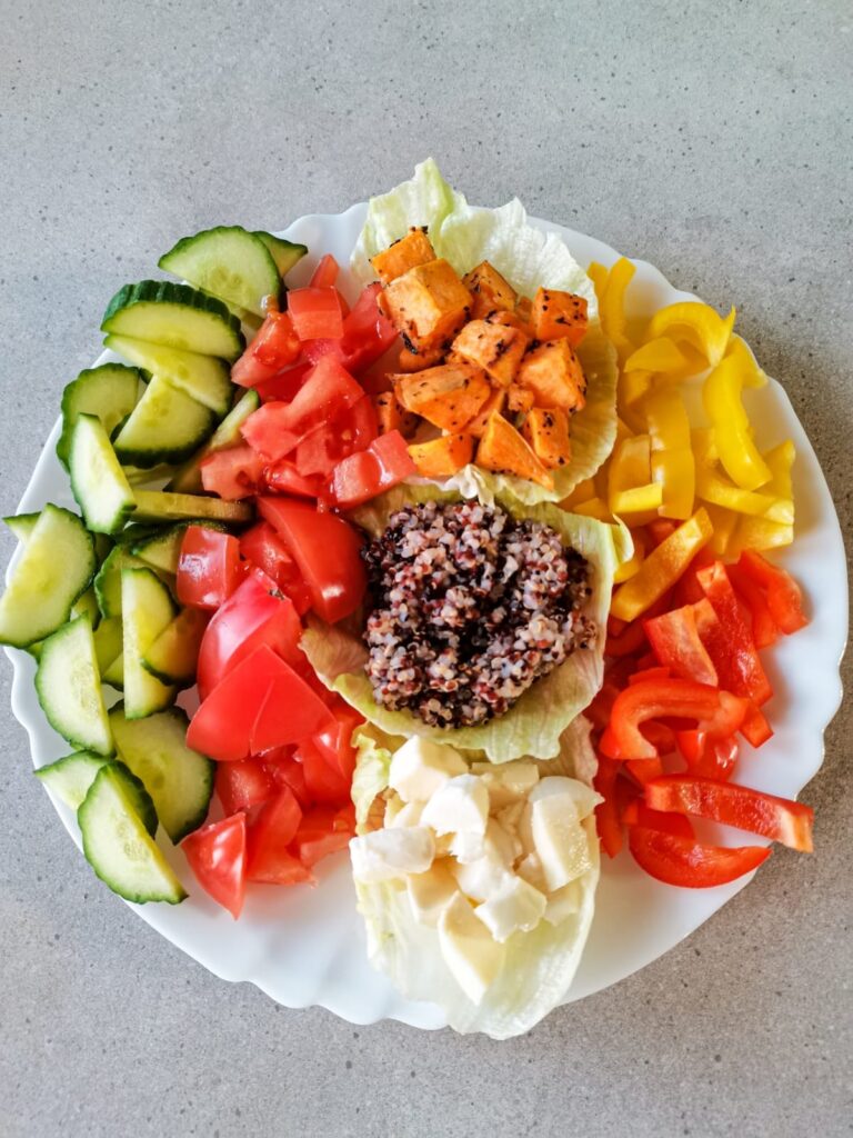 Salata de quinoa si cartof dulce