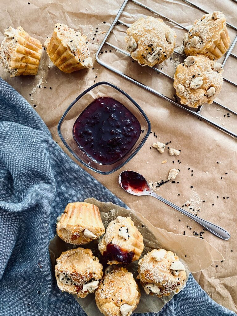 Briose Vegan Cu Branza Din Caju