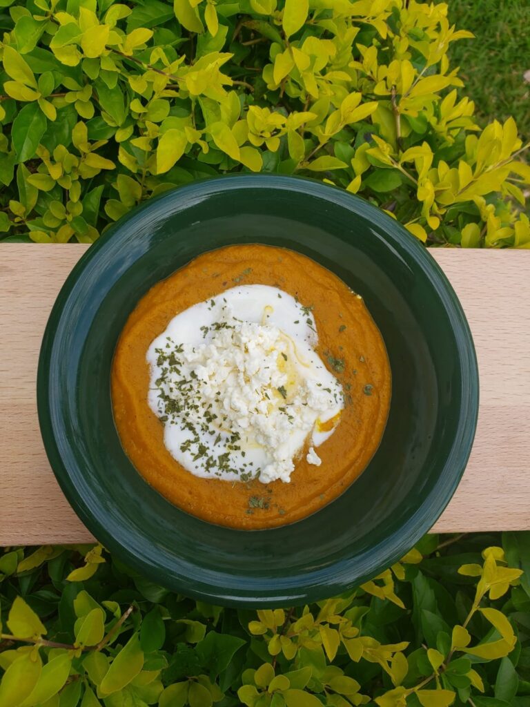 Supă cremă de dovleac copt