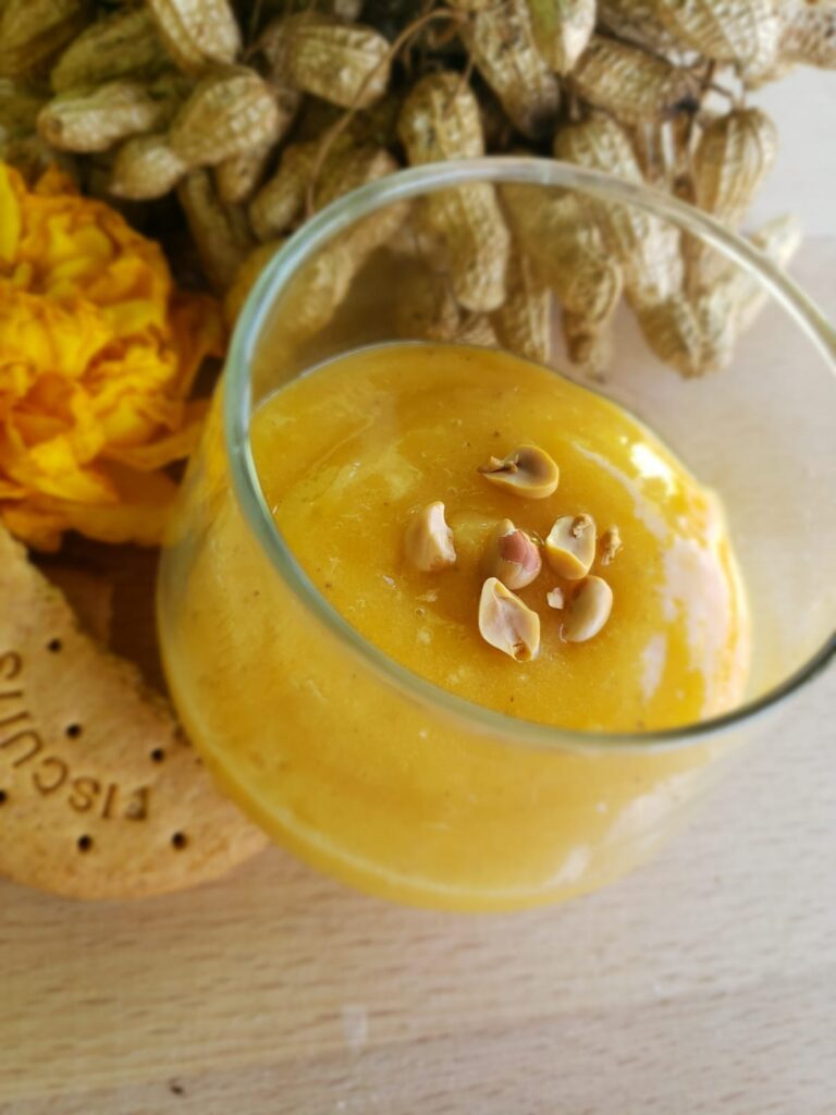 Budincă de banane și papaya