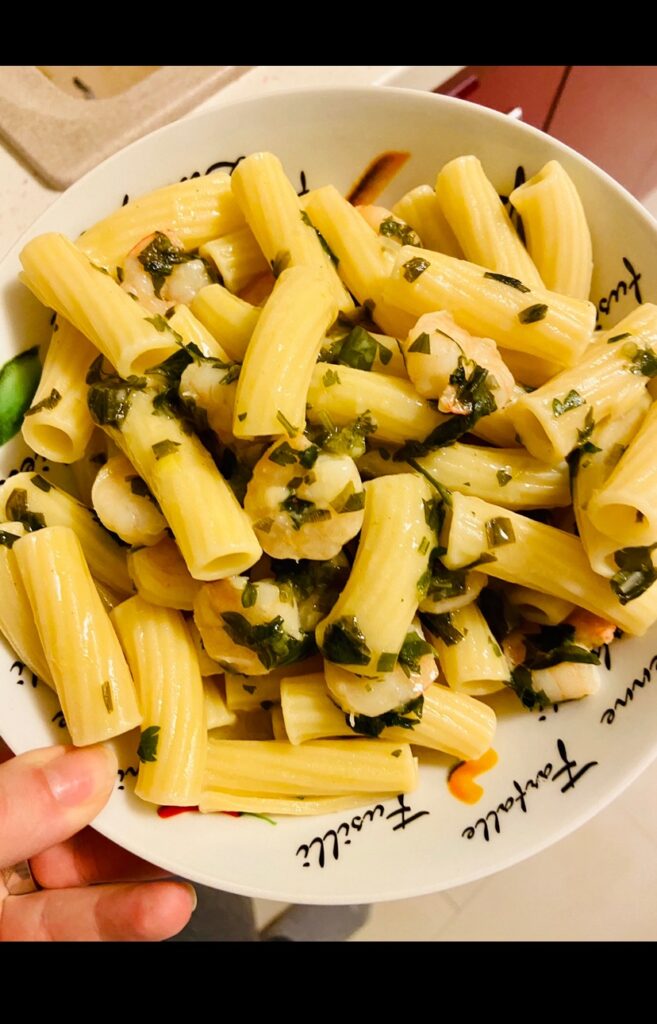 Paste rapide cu creveti