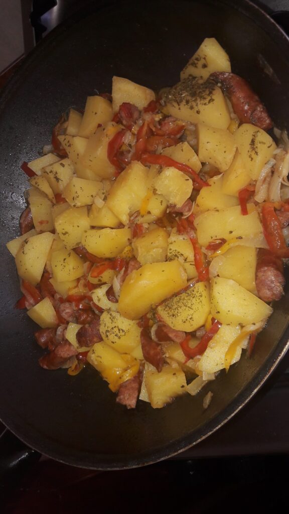 Mâncare de cartofi scăzută