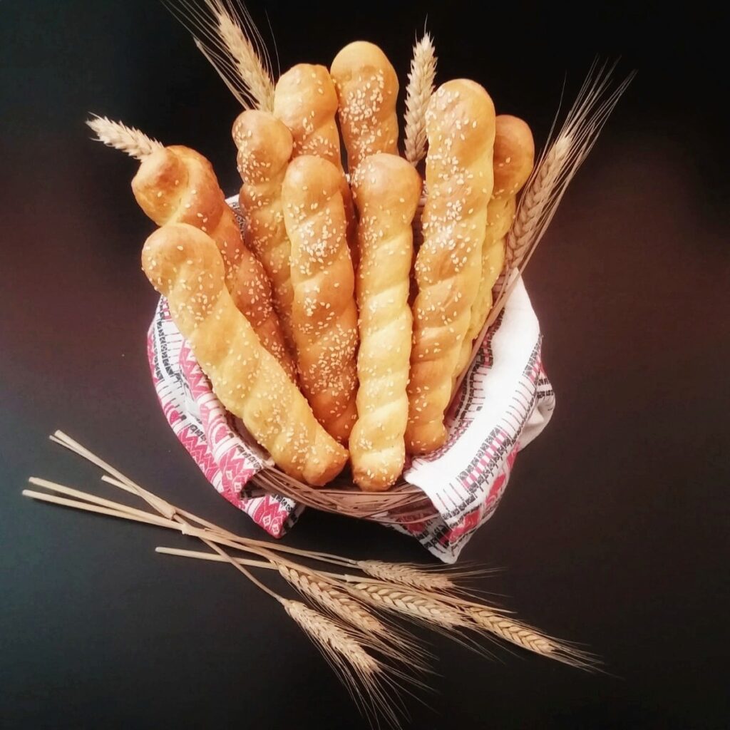 Baghete cu brânză și smântână