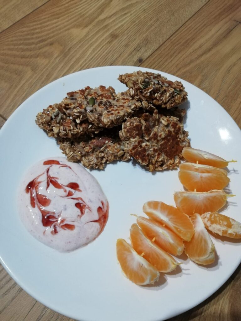Biscuiti din ovaz si banana