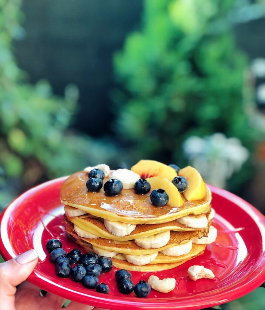 Clătite americane cu sirop de arțar