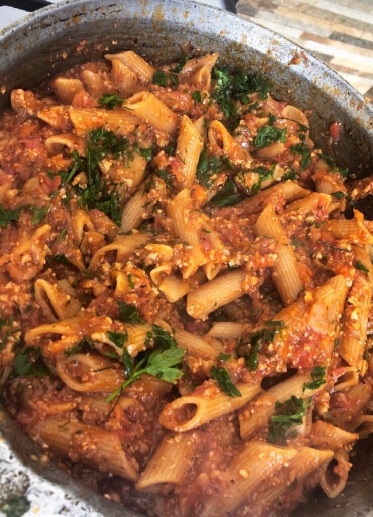 Bolognese vegane cu conopida