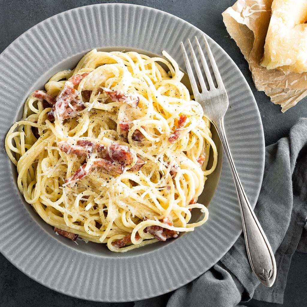 Spaghete carbonara by Robi