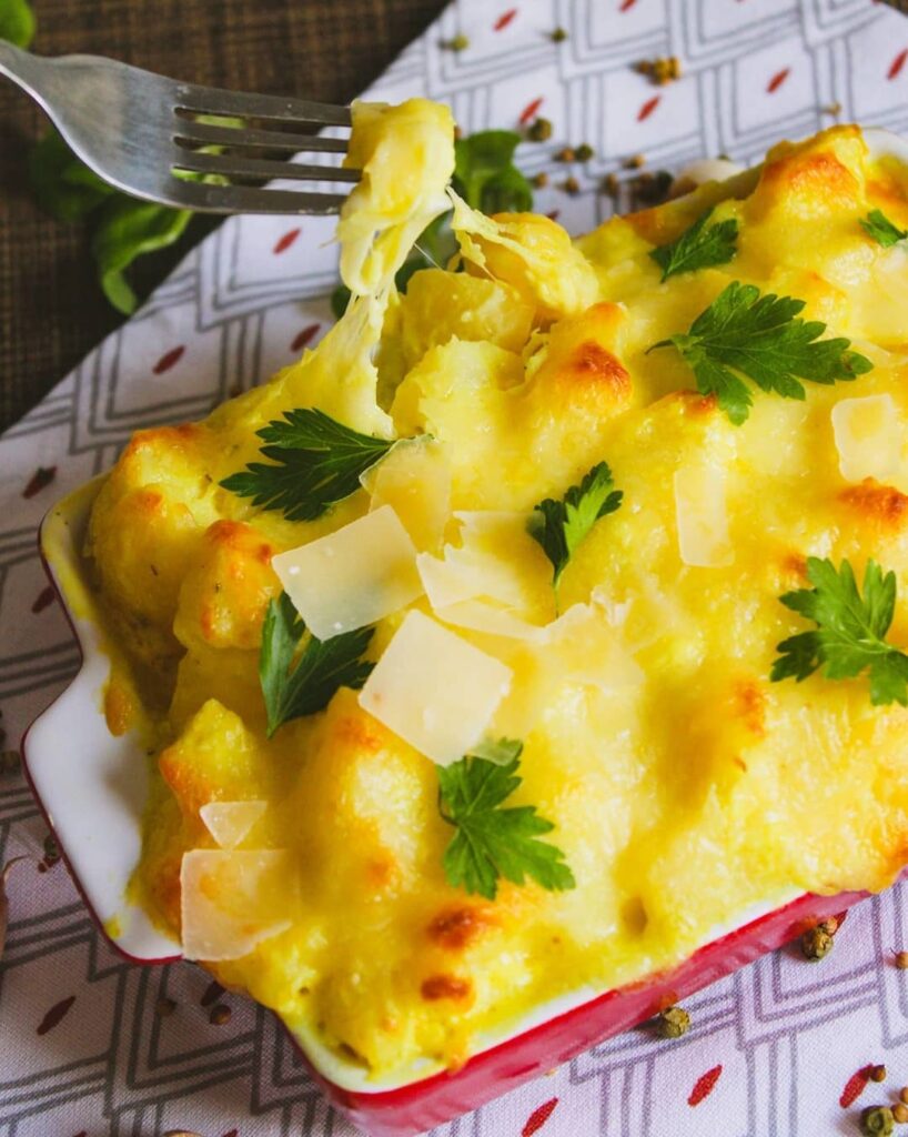Cartofi gratinați