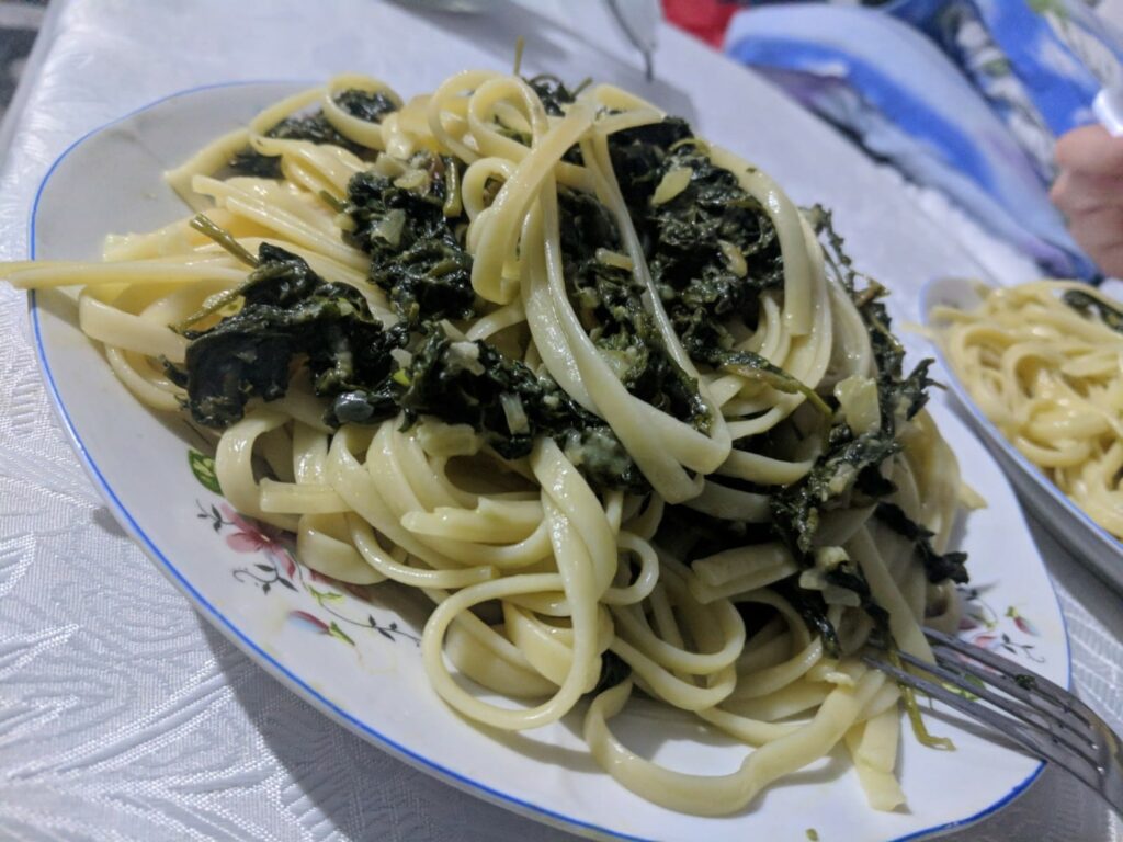 Paste cu gorgonzola și spanac