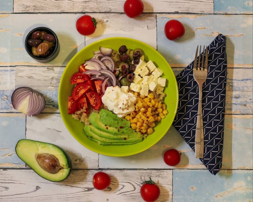 Buddha bowl cu bulgur