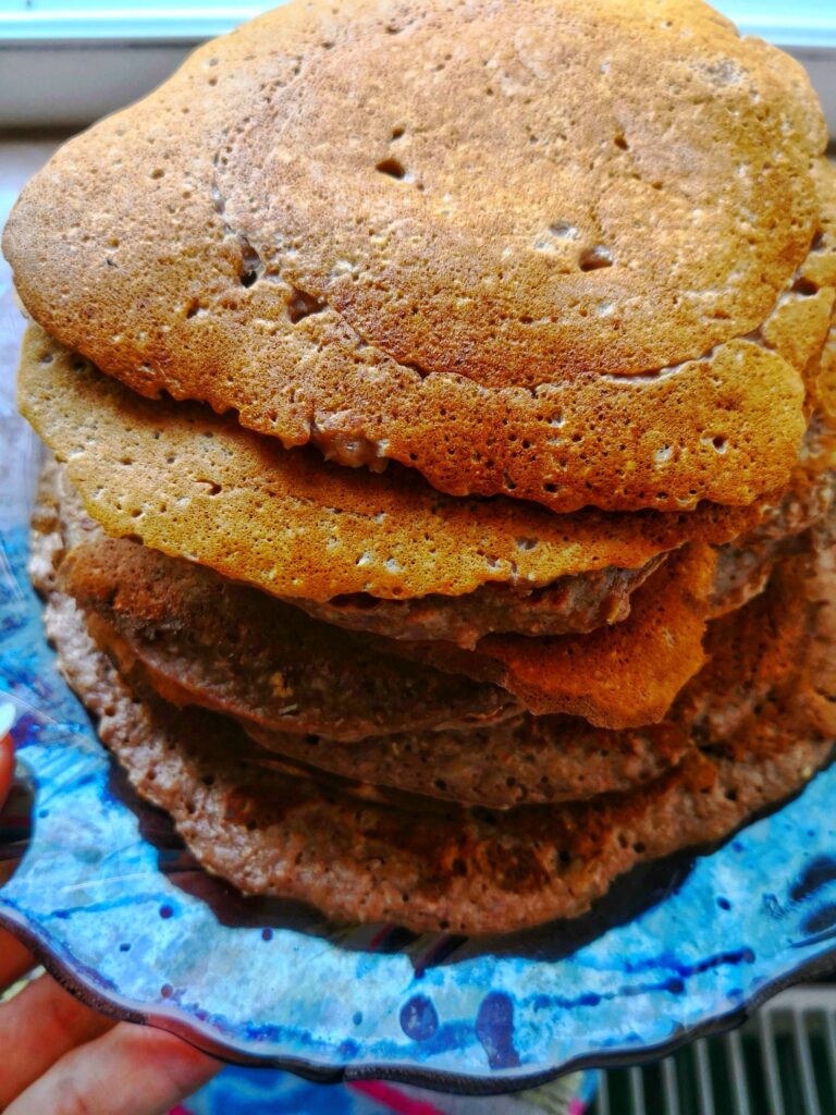 Clătite cu faina integrala și banane