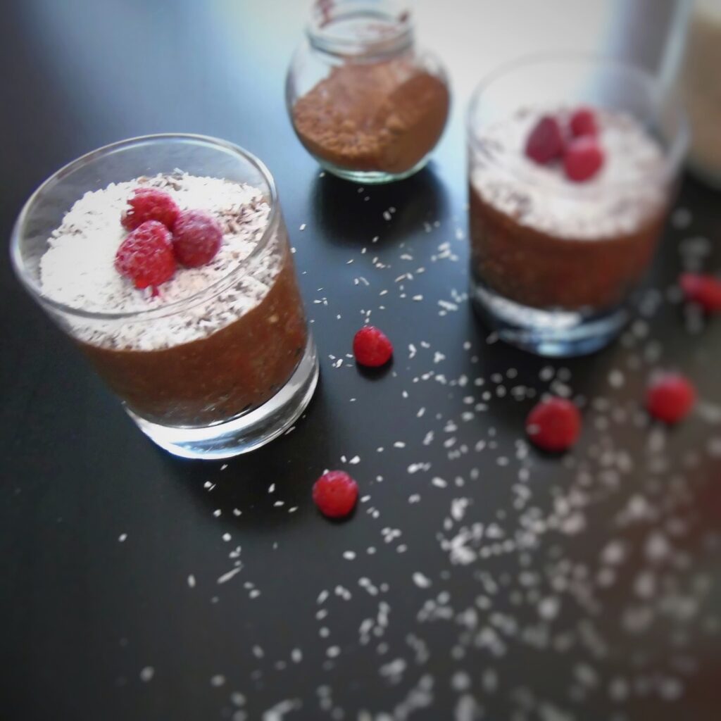 Orez cu lapte și karob