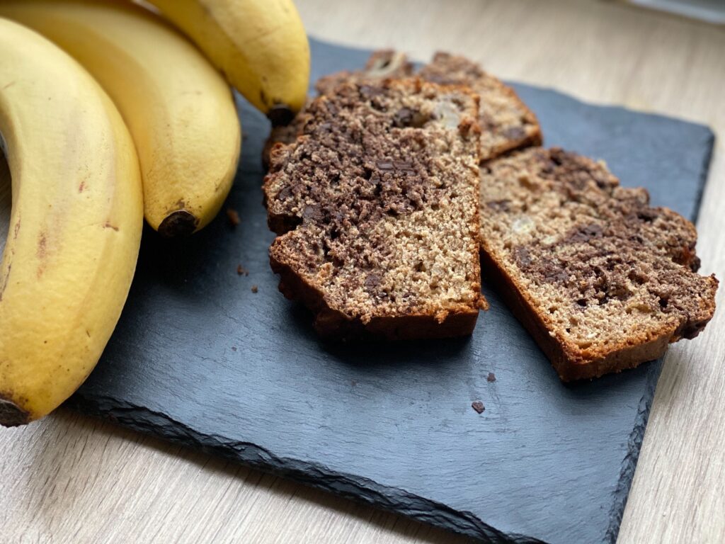 Chec cu banane si tahini