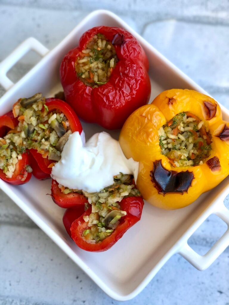 Ardei umpluti cu legume