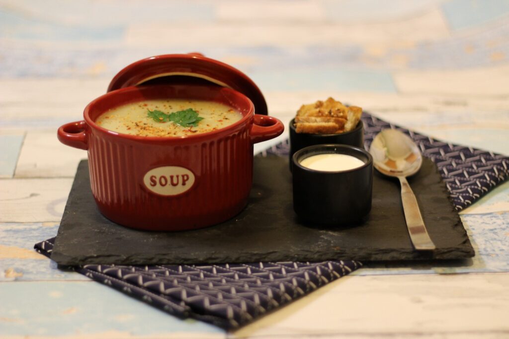 Supă cremă de usturoi