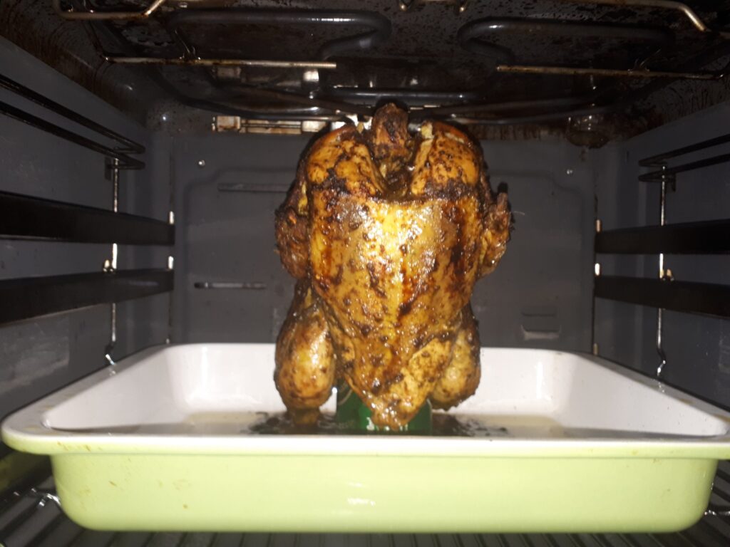 Pui cu o doză de bere