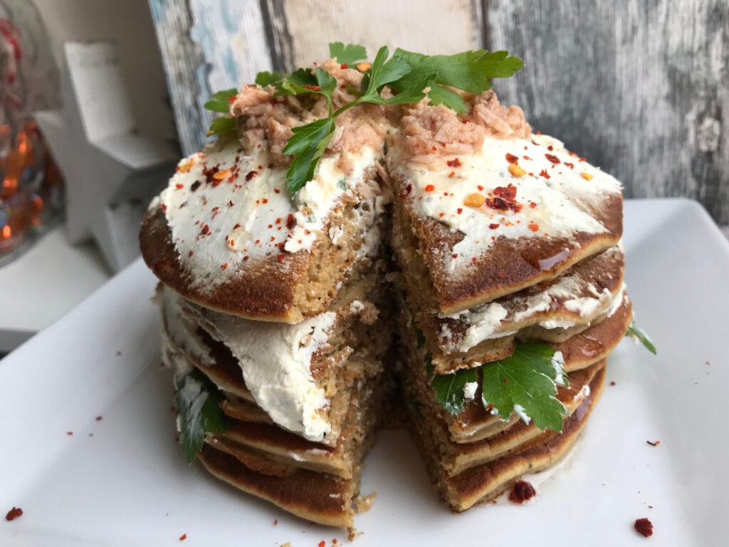 Tort sarat din american pancakes