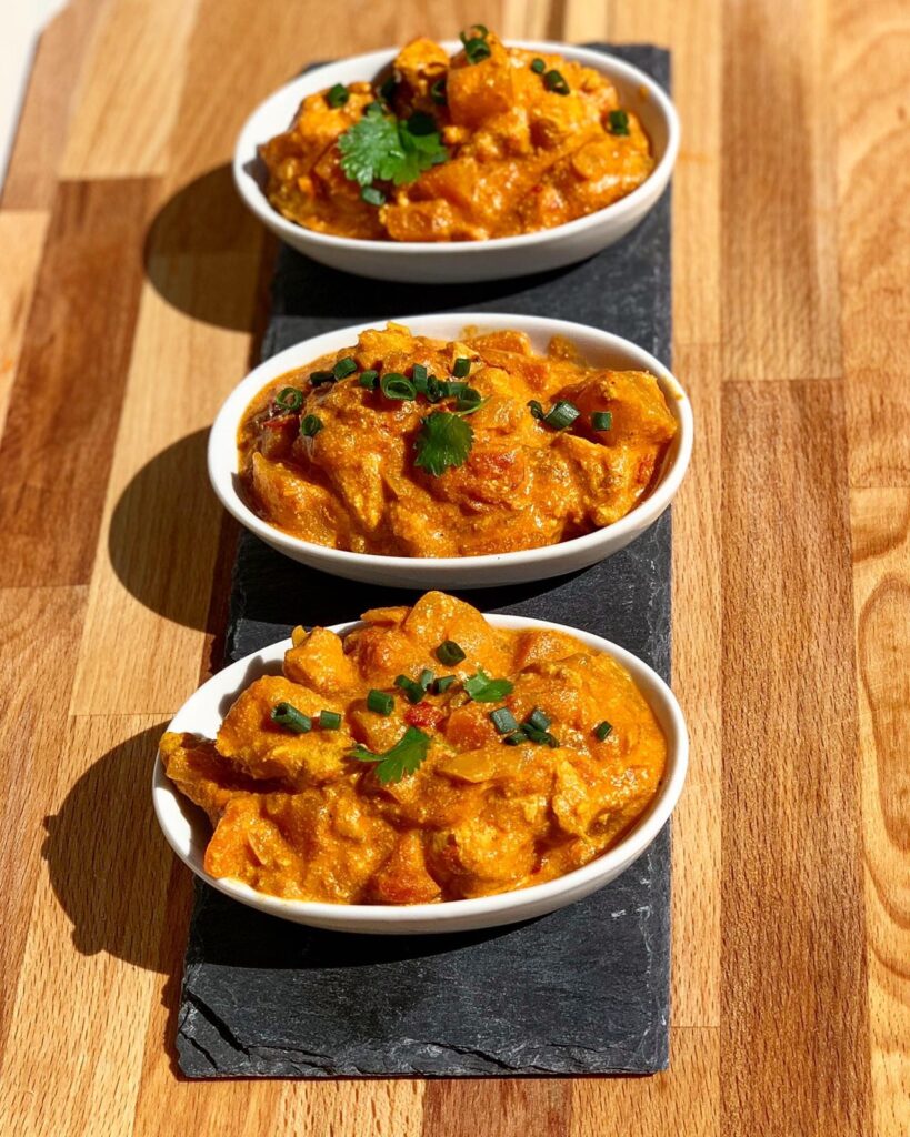 Curry de pui cu mango