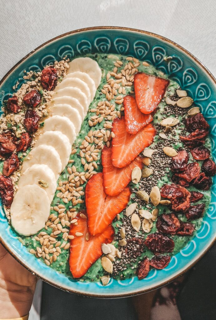 Smoothie de spanac și spirulină